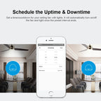 SONOFF iFan04 - H - 220 - 240V WiFi Smart Ceiling Fan & Light Controller – 433MHz RF & Voice Control - Revel Smart