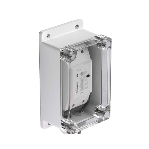 SONOFF IP66 Waterproof Junction Box – Dustproof & Weatherproof Enclosure for SONOFF Smart Switches - Revel Smart