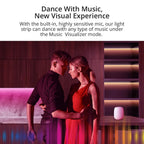 SONOFF L2 Smart RGB LED Light Strip – 2M Waterproof Bluetooth & Wi - Fi Control, Works with Alexa & Google Assistant - Revel Smart