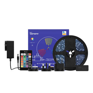 SONOFF L2 Smart RGB LED Light Strip – 2M Waterproof Bluetooth & Wi - Fi Control, Works with Alexa & Google Assistant - Revel Smart