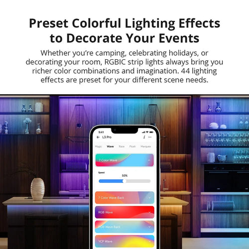 SONOFF L3 Pro RGBIC WiFi Smart LED Strip Light – 5M 16.4Ft Multicolor Light Strip with Voice, Music Sync, and Local Control - Revel Smart