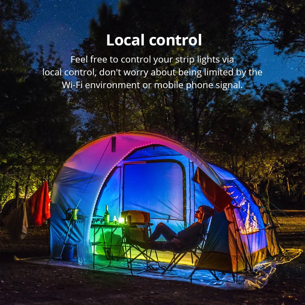 SONOFF L3 Pro RGBIC WiFi Smart LED Strip Light – 5M 16.4Ft Multicolor Light Strip with Voice, Music Sync, and Local Control - Revel Smart