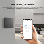 SONOFF M5 Matter 80 Smart Wall Switch – Multi - Gang Smart Touch Switch with eWeLink Remote, Matter Certified, Voice & App Control - Revel Smart