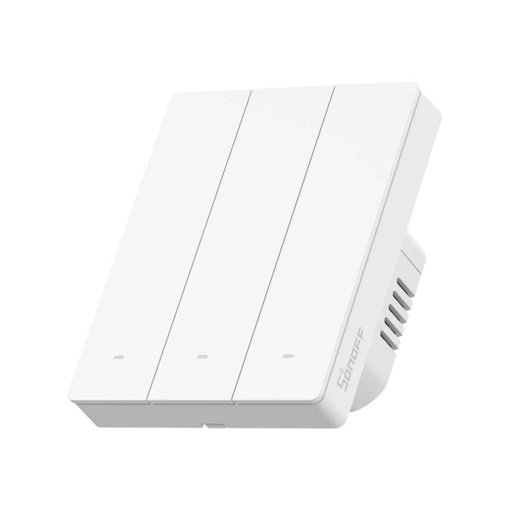 SONOFF M5 Matter 80 Smart Wall Switch – Multi - Gang Smart Touch Switch with eWeLink Remote, Matter Certified, Voice & App Control - Revel Smart