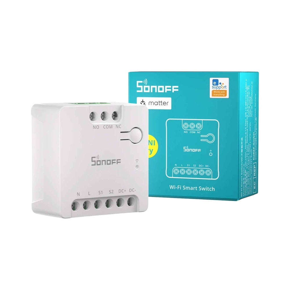 SONOFF MINI - D WiFi Smart Switch – Dry Contact Relay with Matter Support - Revel Smart