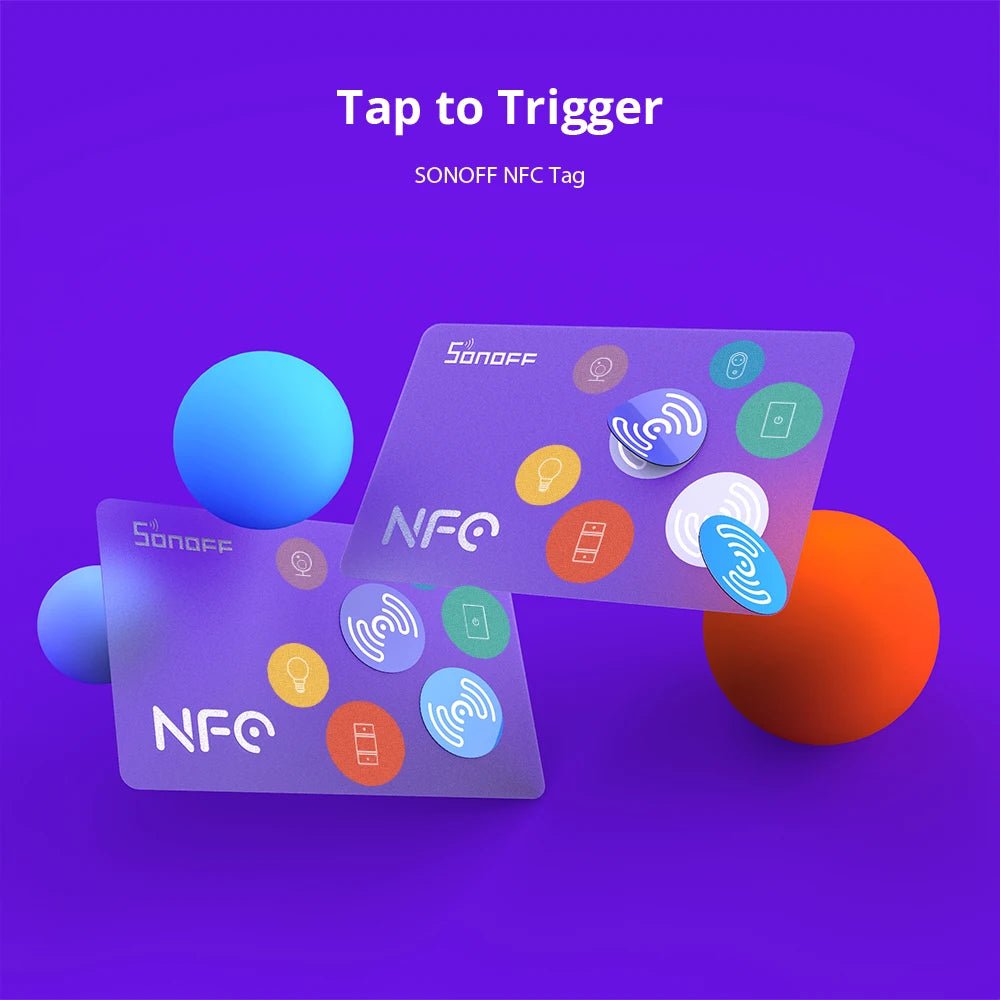 SONOFF NFC Smart Tag for Instant Automation and Smart Scene Control - Revel Smart