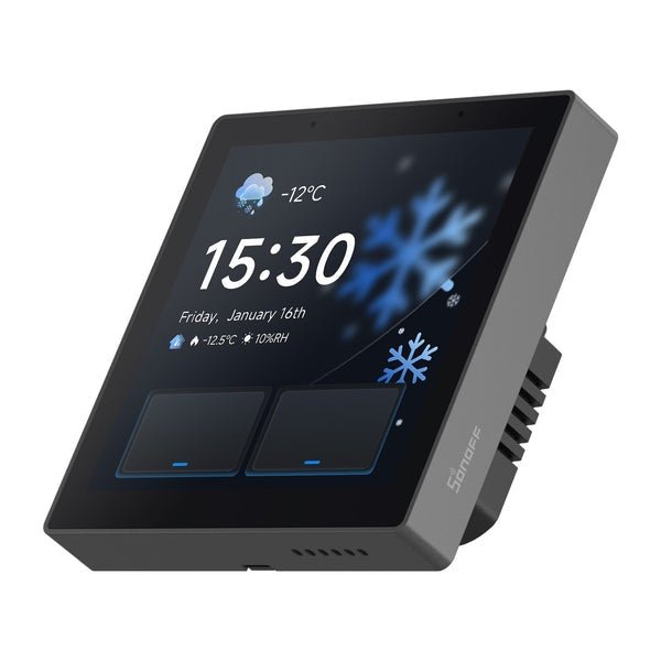 SONOFF NSPanel Pro Gen2 Smart Control Panel – 3.95" Touch Screen, 2-Channel Relay, Zigbee Hub, Matter Bridge, Home Assistant, 86 Type - Revel Smart