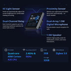 SONOFF NSPanel Pro Gen2 Smart Control Panel – 3.95" Touch Screen, 2-Channel Relay, Zigbee Hub, Matter Bridge, Home Assistant, 86 Type - Revel Smart