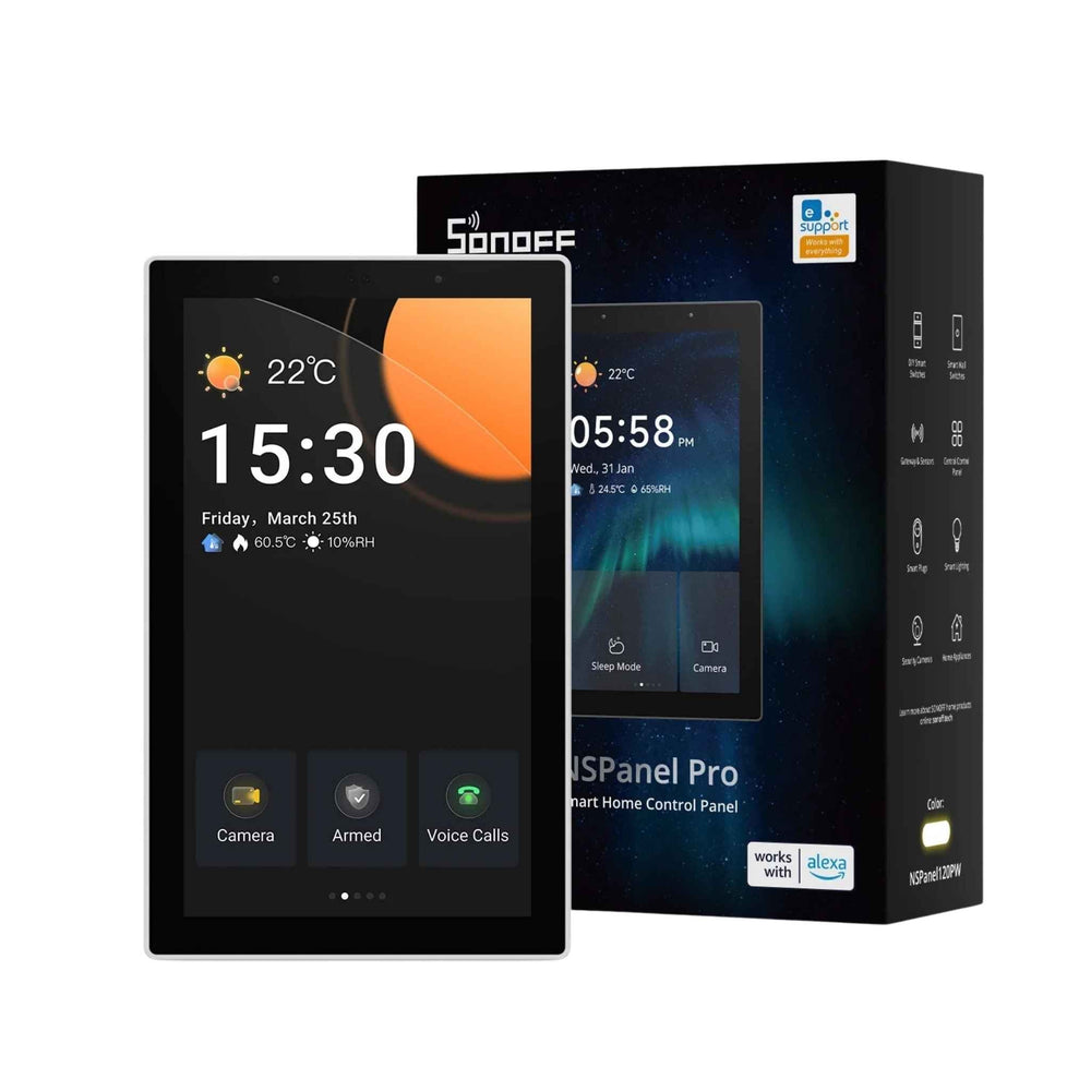 SONOFF NSPanel Pro Smart Home Touch Control Panel – WiFi & Zigbee 3.0 Hub - Revel Smart