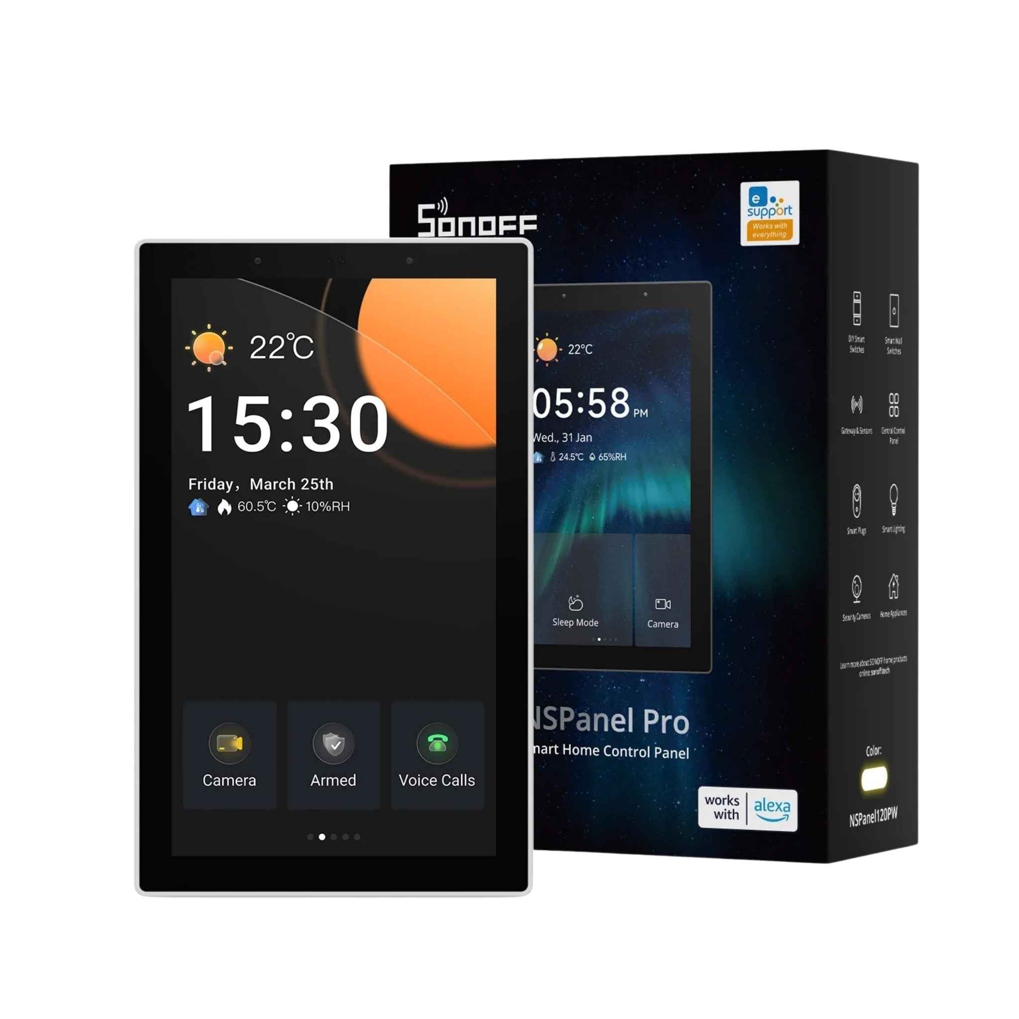 SONOFF NSPanel Pro Smart Home Touch Control Panel – WiFi & Zigbee 3.0 Hub - Revel Smart