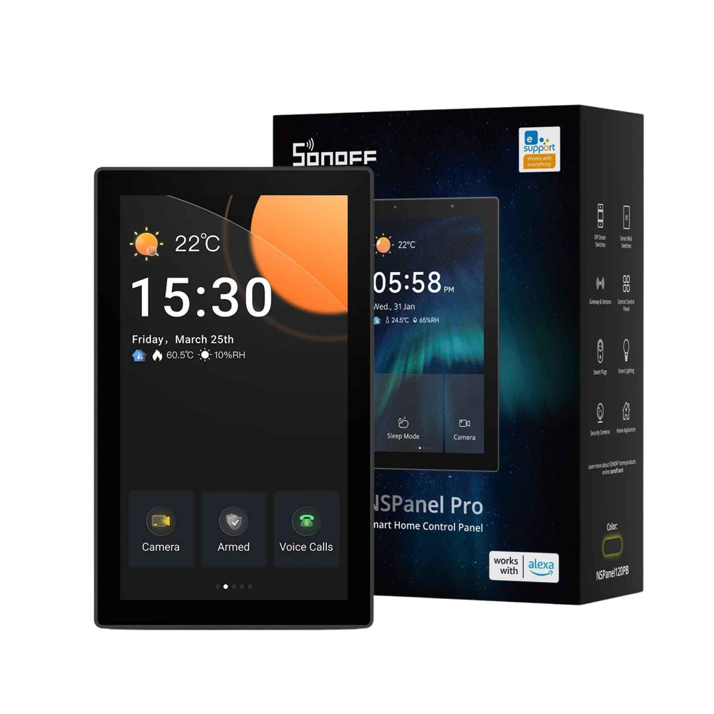 SONOFF NSPanel Pro Smart Home Touch Control Panel – WiFi & Zigbee 3.0 Hub - Revel Smart