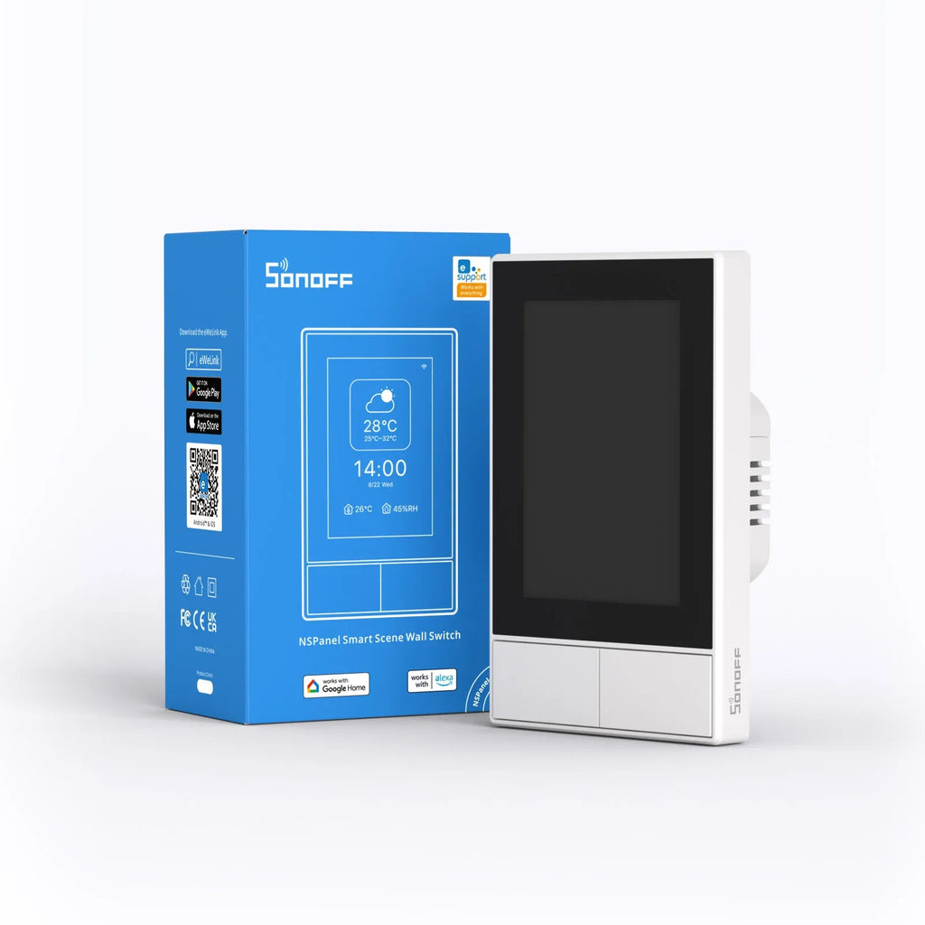 SONOFF NSPanel USW White Smart Scene Wall Switch - Revel Smart