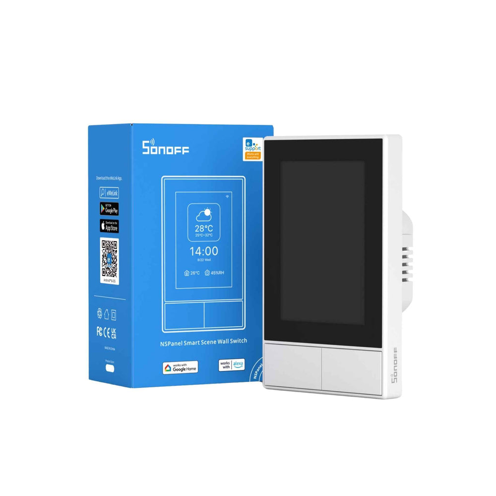 SONOFF NSPanel USW White Smart Scene Wall Switch - Revel Smart