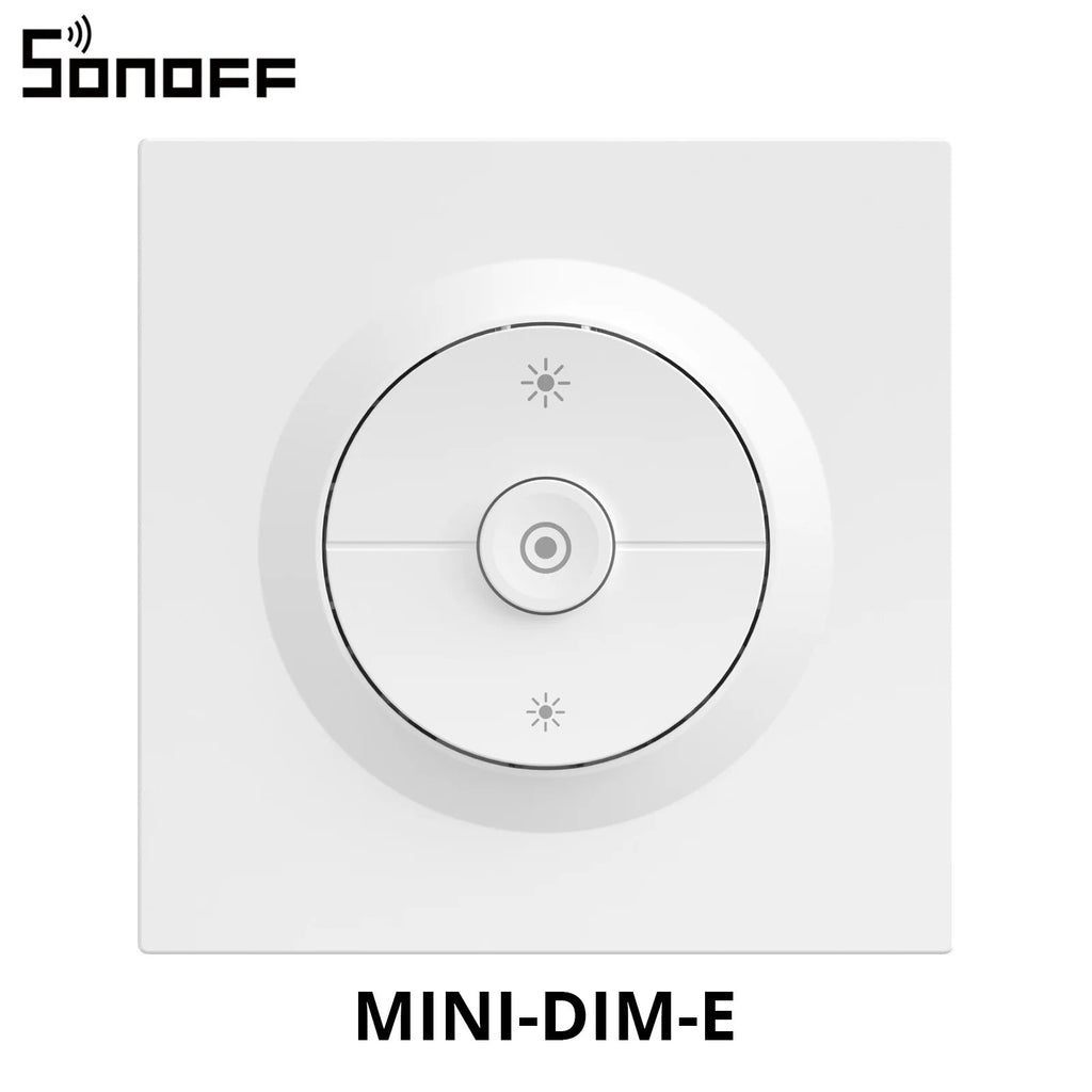 SONOFF Orb-DIM MINI-DIM-E Matter Smart Wi-Fi Dimmer Switch – Flicker-Free, Energy Monitor, Alexa Google Home Apple Home (220-240V) - Revel Smart