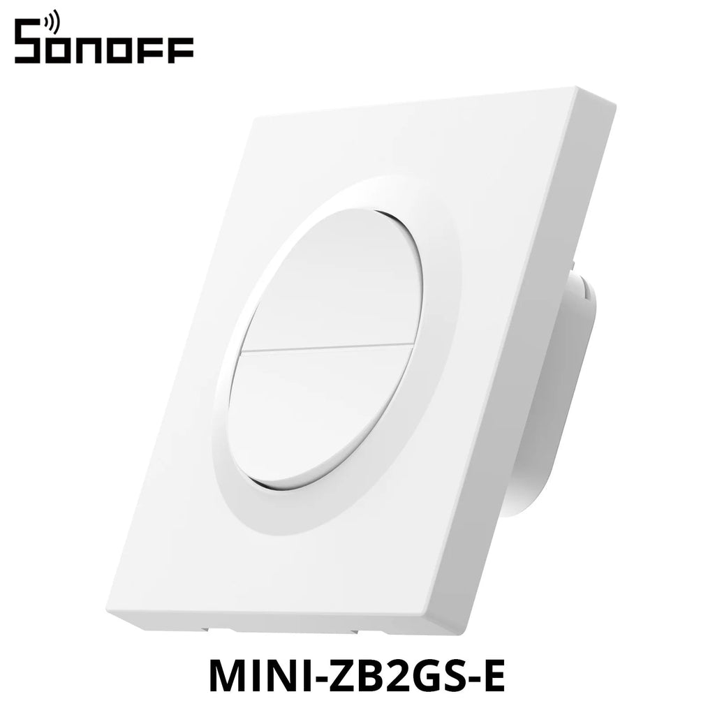 SONOFF Orb-ZBDIM MINI-ZBDIM-E Zigbee Dimmer Wall Switch – Flicker-Free, Power Monitor, Zigbee Router (220-240V, Hub Required) - Revel Smart