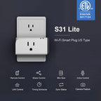 Sonoff S31 Lite US WiFi Smart Plug - Revel Smart
