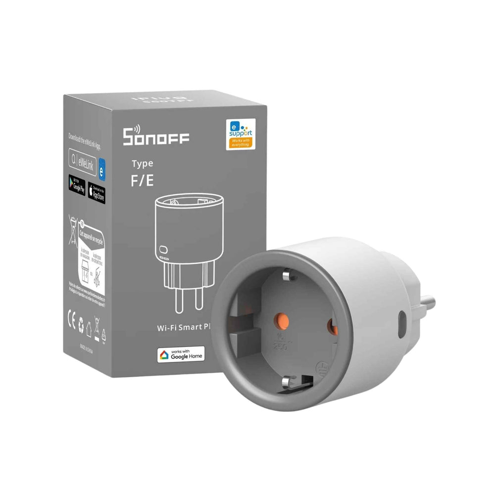 SONOFF S60 EU Smart Wi - Fi Plug with Energy Monitoring - Revel Smart