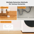 SONOFF SNZB - 05P Zigbee Water Leak Sensor with Detection Cable - Revel Smart