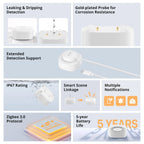 SONOFF SNZB - 05P Zigbee Water Leak Sensor with Detection Cable - Revel Smart