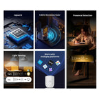 SONOFF SNZB - 06P Zigbee Human Presence Sensor – 5.8GHz Radar Motion & Light Detection - Revel Smart