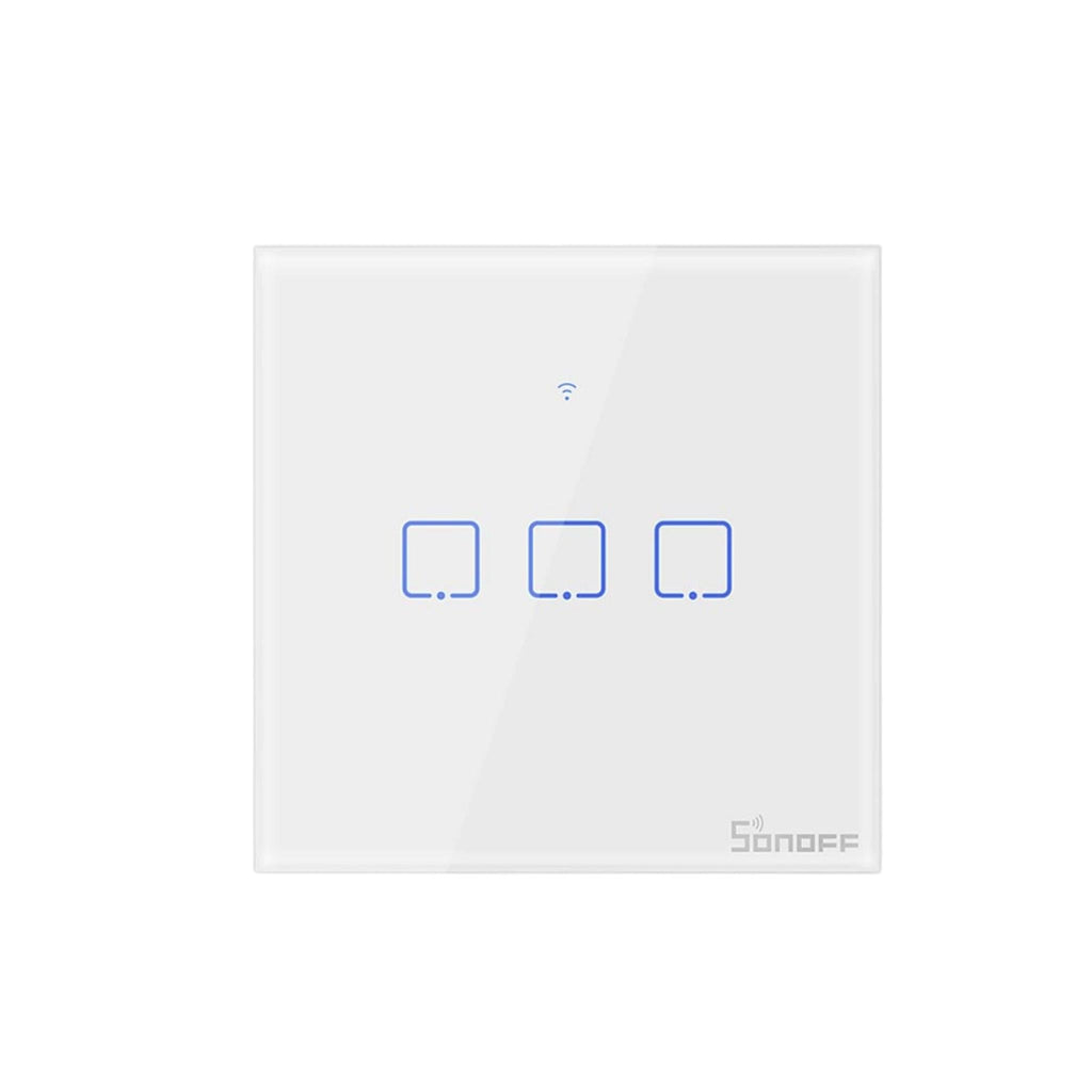 SONOFF T0UK Wifi Smart Wall Touch Light Timer Switch - Revel Smart