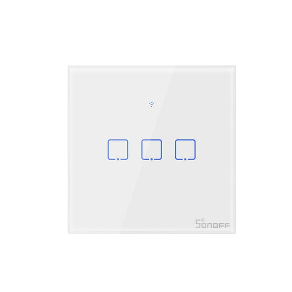 SONOFF T0UK Wifi Smart Wall Touch Light Timer Switch - Revel Smart