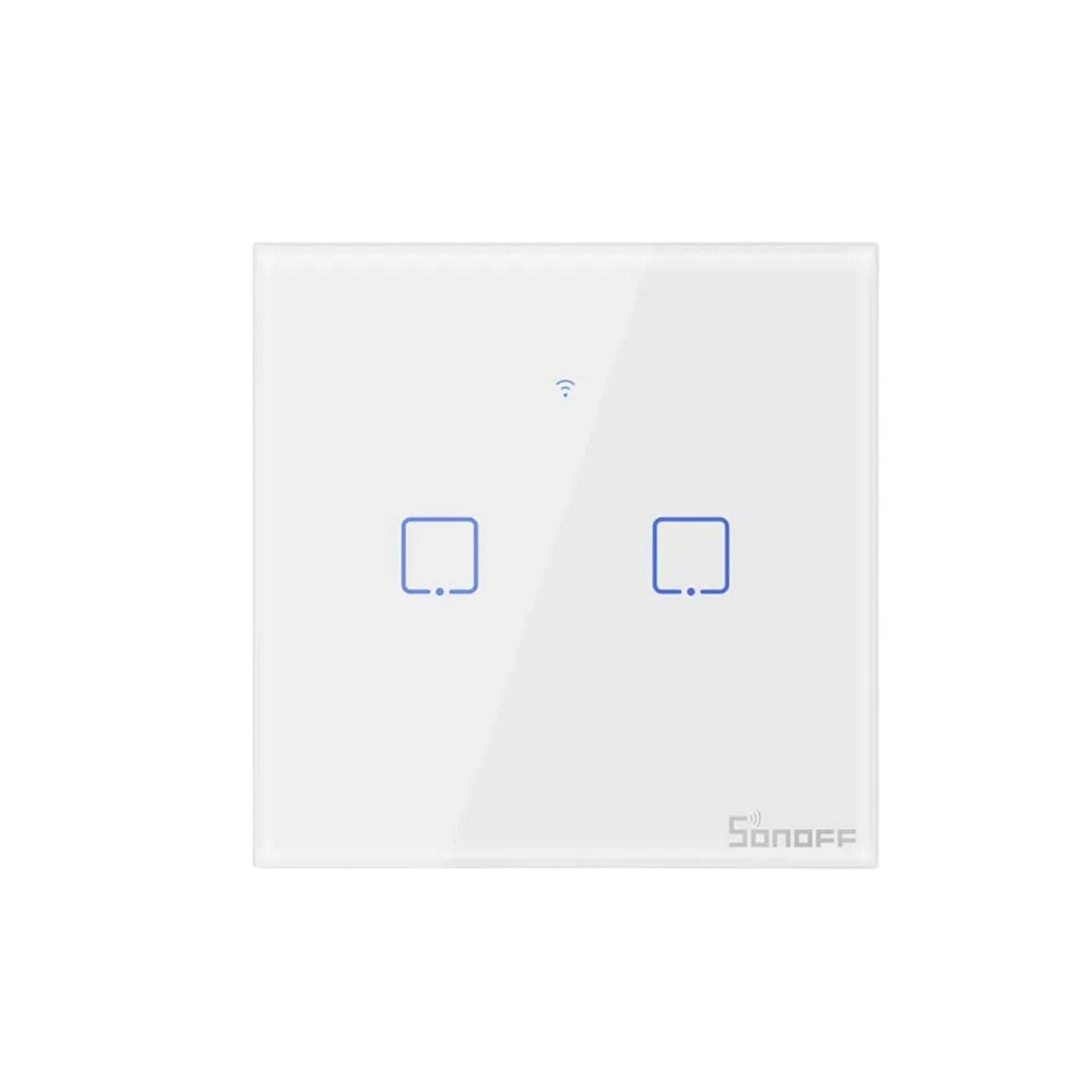 SONOFF T1EU TX Smart WiFi Touch Wall Light Switch – EU Style, Voice & RF Control - Revel Smart