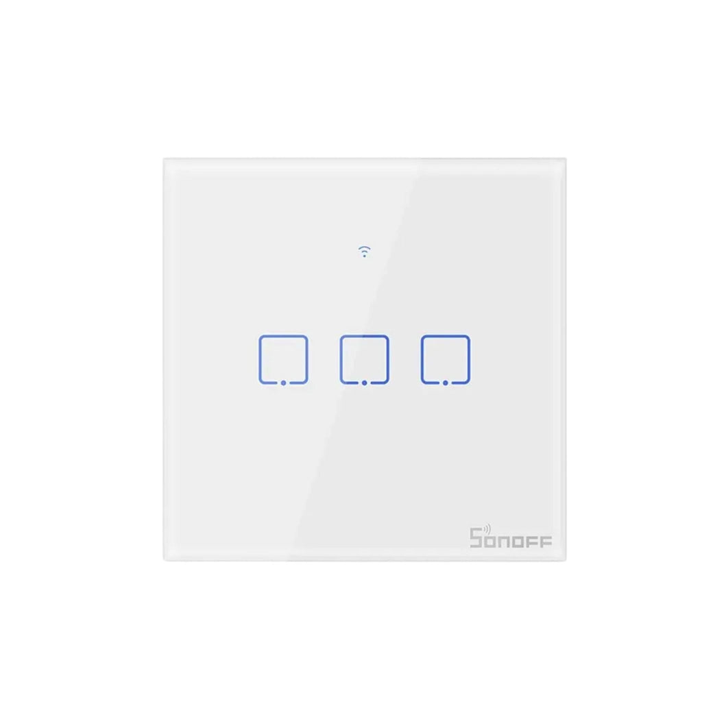 SONOFF T1EU TX Smart WiFi Touch Wall Light Switch – EU Style, Voice & RF Control - Revel Smart