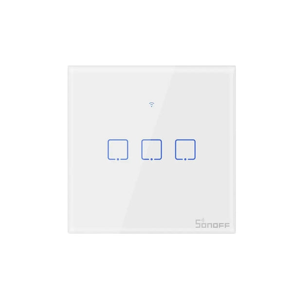 SONOFF T1EU TX Smart WiFi Touch Wall Light Switch – EU Style, Voice & RF Control - Revel Smart