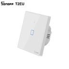 SONOFF T2EU TX Smart WiFi Touch Wall Light Switch – with RF & Voice Control - Revel Smart