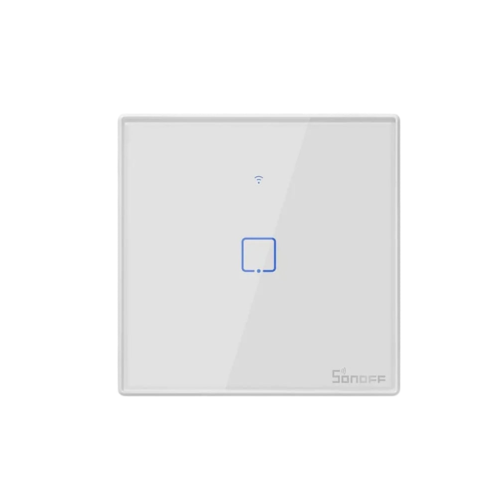 SONOFF T2EU TX Smart WiFi Touch Wall Light Switch – with RF & Voice Control - Revel Smart