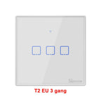 SONOFF T2EU TX Smart WiFi Touch Wall Light Switch – with RF & Voice Control - Revel Smart