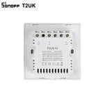 SONOFF T2UK TX Smart Wifi Touch Wall Light Wireless Smart Home Switch - Revel Smart