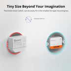 SONOFF ZBMINIL2 Zigbee 3.0 Smart Switch – No Neutral Wire Required - Revel Smart