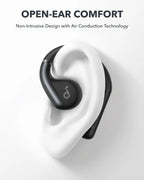 Soundcore AeroFit Open - Ear Earbuds | 42H Playtime, Bluetooth 5.3, Calm White - Revel Smart