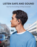 Soundcore AeroFit Open - Ear Earbuds | 42H Playtime, Bluetooth 5.3, Calm White - Revel Smart
