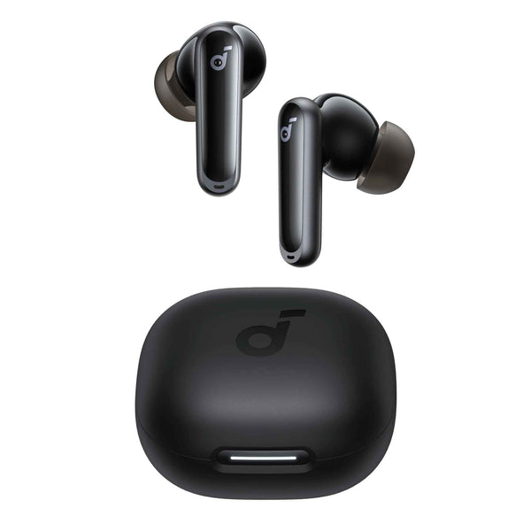 Soundcore by Anker P40i ANC Wireless Earbuds, 60H Playtime, Bluetooth 5.3 with 2 - in - 1 Stand Charging Case, 11mm Drivers, AI 6 - Mic Calls, IPX5, Black - Revel Smart