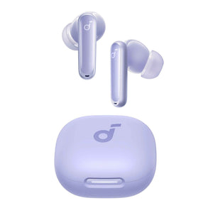 Soundcore by Anker P40i ANC Wireless Earbuds, 60H Playtime, Bluetooth 5.3 with 2 - in - 1 Stand Charging Case, 11mm Drivers, AI 6 - Mic Calls, IPX5, Purple - Revel Smart