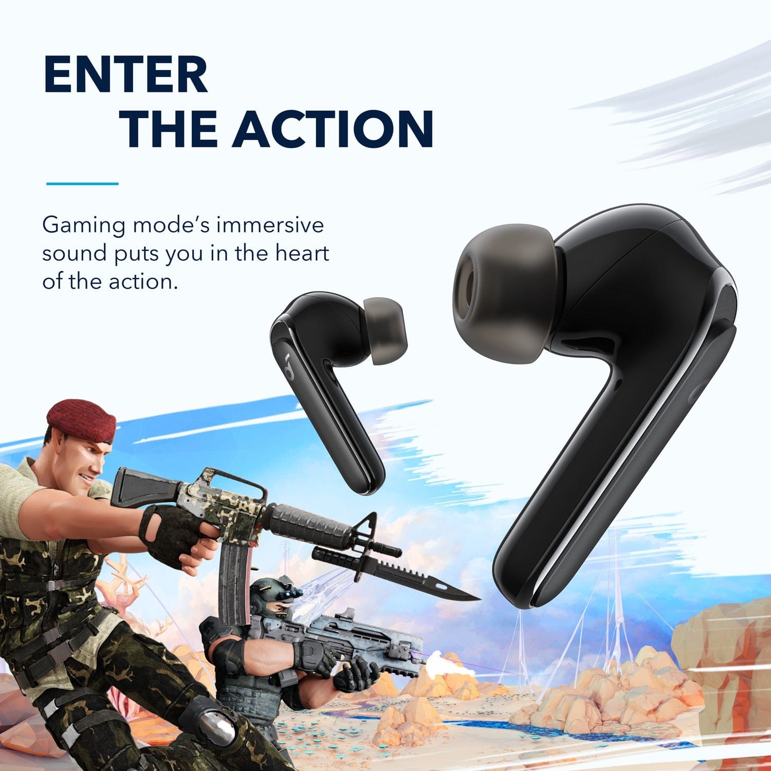 Soundcore Soundcore, Wireless Earbuds, Version  Life P3, Supports Bluetooth 5.0, Playtime up to 35 Hours, Color Black