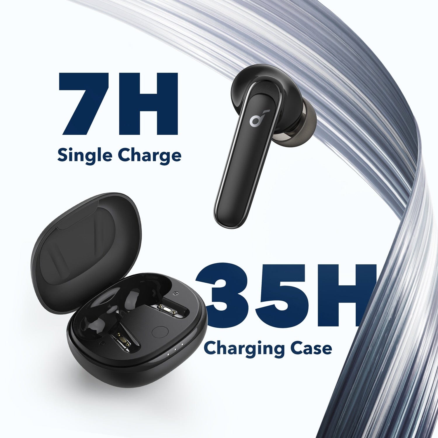 Soundcore Soundcore, Wireless Earbuds, Version  Life P3, Supports Bluetooth 5.0, Playtime up to 35 Hours, Color Black