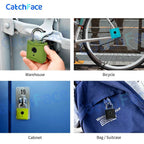 TTLock Fingerprint Smart Padlock – Waterproof Bluetooth App Unlock + USB Rechargeable - Revel Smart