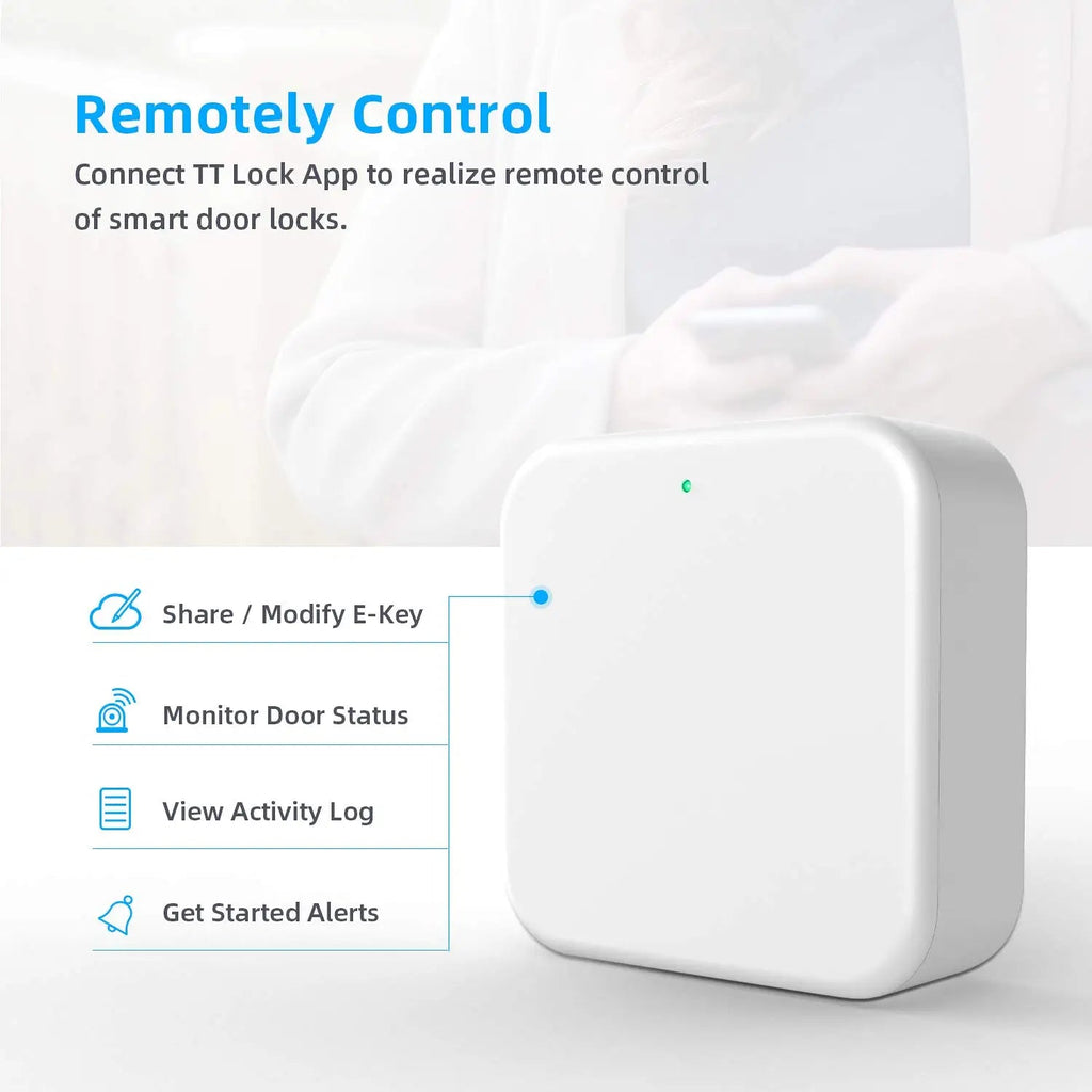 TTLock G2 WiFi Gateway – Remote Control Bridge for TTLock Bluetooth Smart Locks - Revel Smart