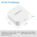 TTLock G2 WiFi Gateway – Remote Control Bridge for TTLock Bluetooth Smart Locks - Revel Smart