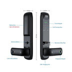 TTLock Smart Mortise Door Lock – Fingerprint, Keypad Password & IC Card Access - Revel Smart