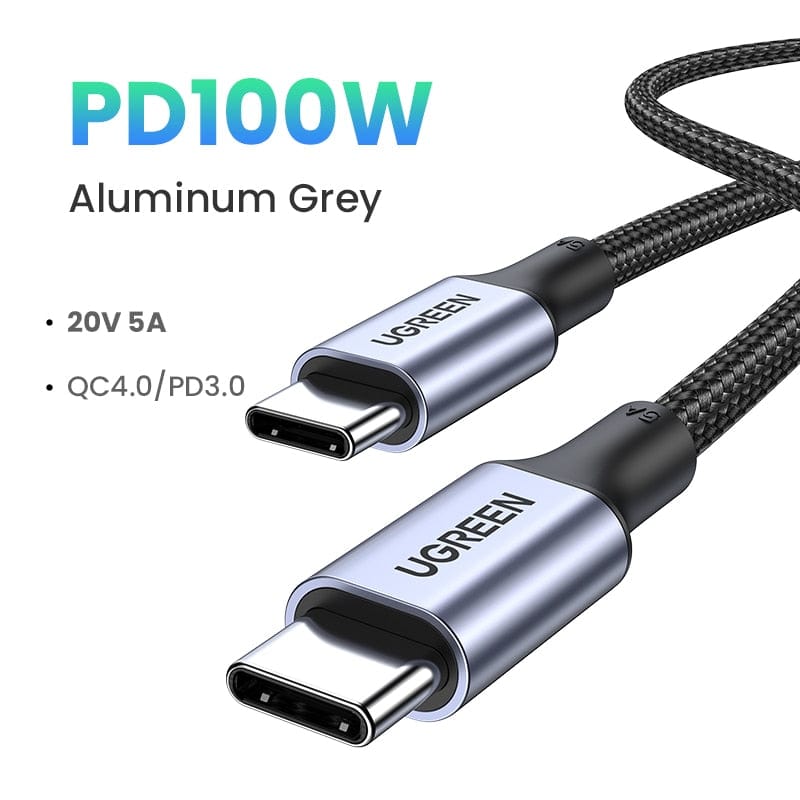 UGREEN 0.5m UGREEN 100W USB Type C Cable Power Line PD3.0