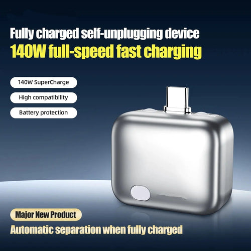 USB - C 140W Smart Auto - Disconnect Charger Guard – AI Overcharge Protection for Safe Overnight Charging - Revel Smart