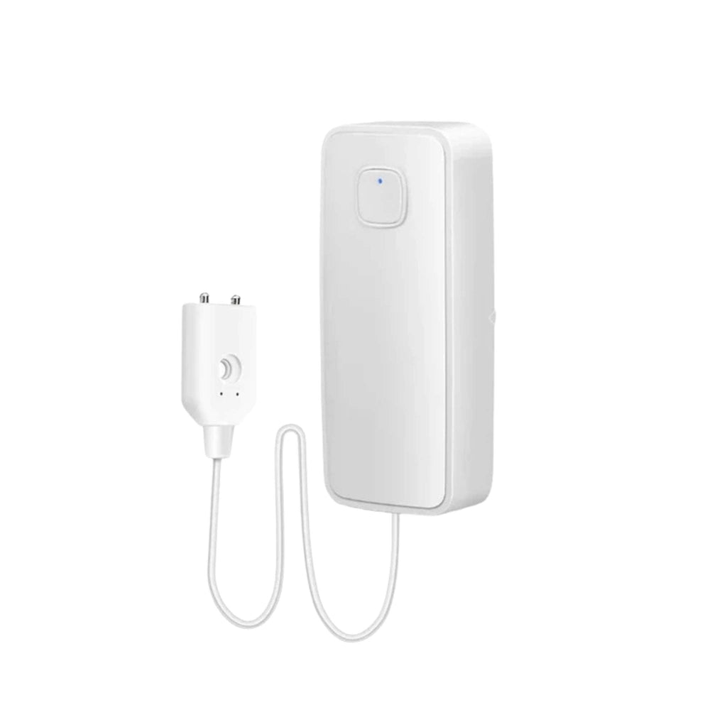 Wofea Tuya WiFi Water Leak Sensor – 80dB Alarm with Smart Life App & Water Level Monitor (No Hub Required) 1m length cable - Revel Smart