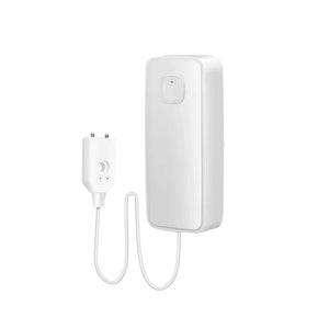 Wofea Tuya WiFi Water Leak Sensor – 80dB Alarm with Smart Life App & Water Level Monitor (No Hub Required) 1m length cable - Revel Smart