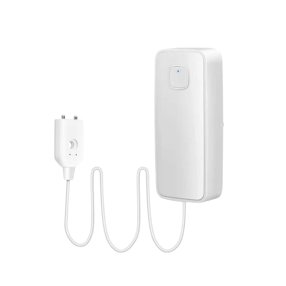 Wofea Tuya WiFi Water Leak Sensor – 80dB Alarm with Smart Life App & Water Level Monitor (No Hub Required) 2m length cable - Revel Smart